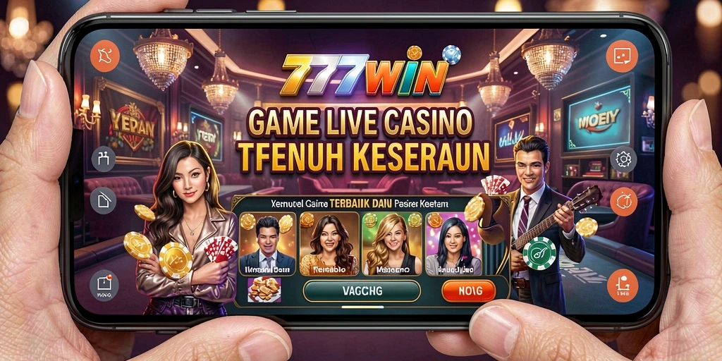 Tampilan gameplay Live Casino yang menarik di 777WIN.