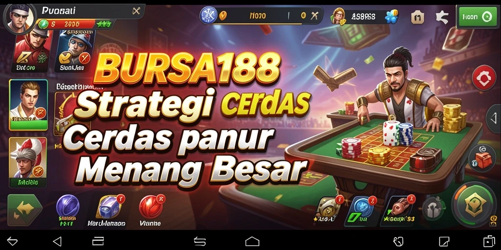 Screenshot BURSA188 menampilkan aksi pertempuran strategi yang mendebarkan.