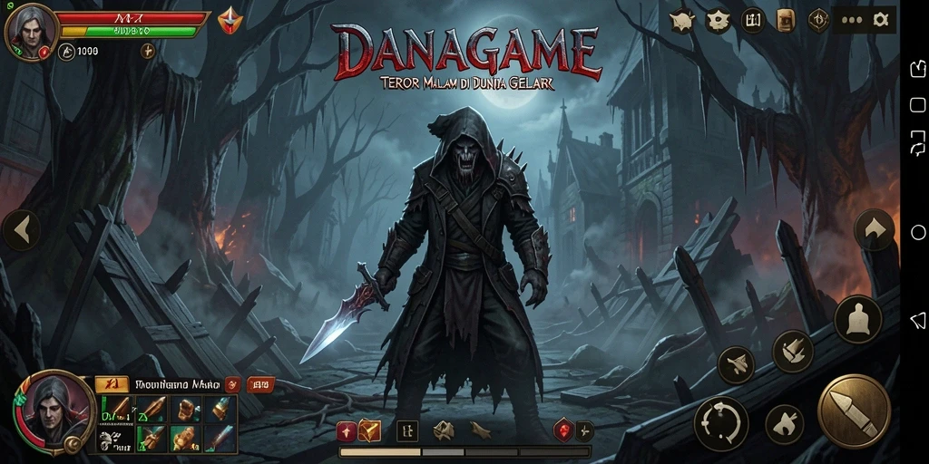 Gameplay menakutkan dengan suasana kegelapan yang mencekam.