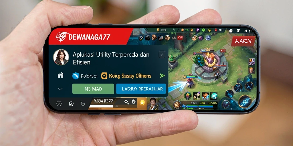 Tampilan antarmuka DEWANAGA77 yang intuitif dan sederhana.