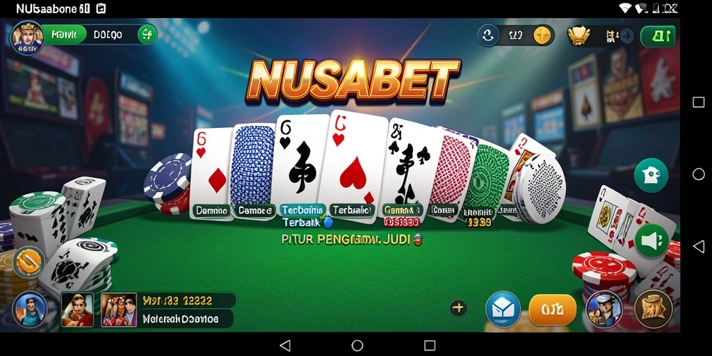Tampilan gameplay NUSABET yang mengasyikkan dan interaktif.