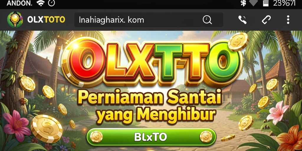 Tampilan gameplay OLXTOTO yang cerah dan menarik.
