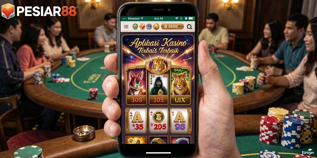 Tampilan gameplay Kasino yang mengasyikkan di PESIAR88.
