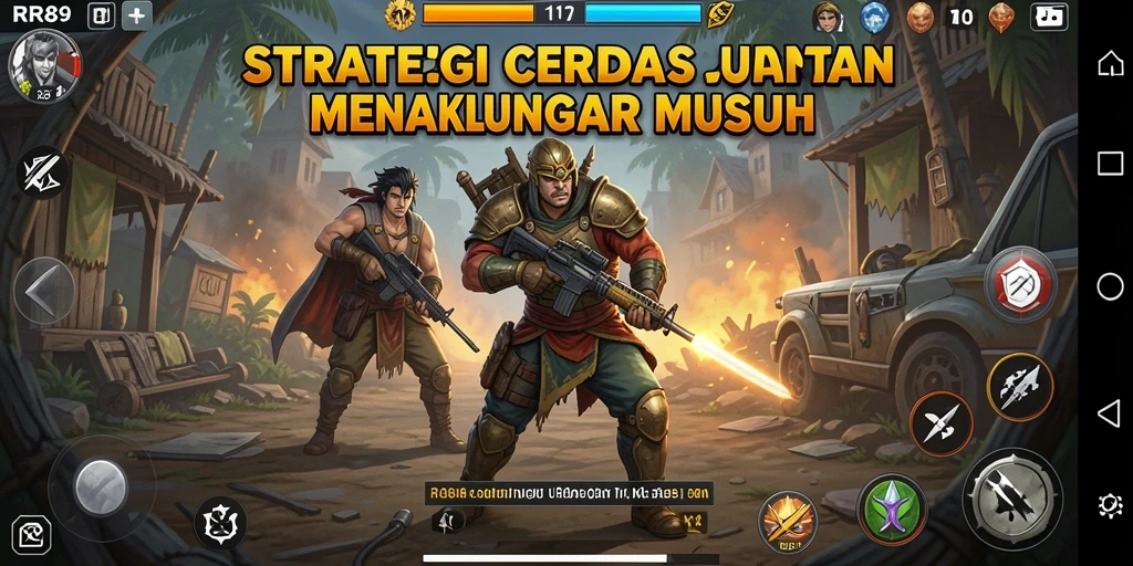 Screenshot gameplay RR89 menunjukkan aksi strategi yang intens dan menyenangkan.