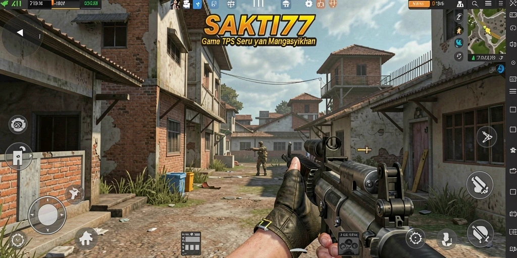 Tampilan gameplay seru dan mendebarkan dari SAKTI77.
