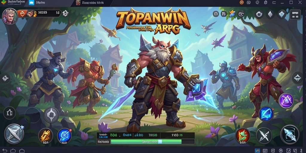 Tampilan memukau dari gameplay <strong>TOPANWIN</strong> yang menantang dan mengasyikkan.