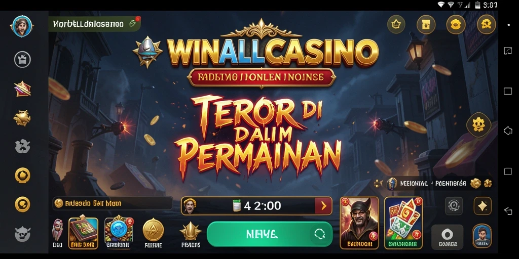 Tangkapan layar menunjukkan suasana mencekam dalam gameplay horor.
