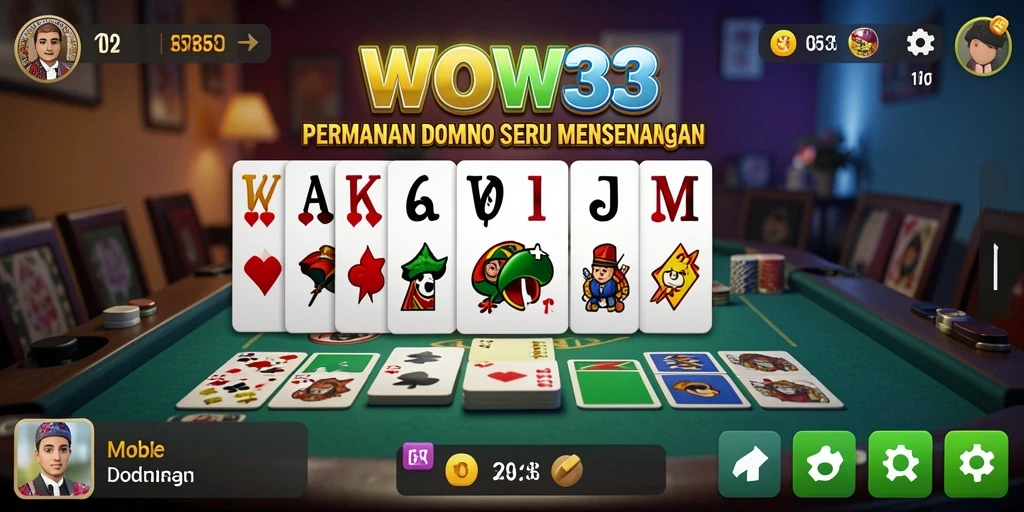 Tampilan menarik dari gameplay WOW33 yang penuh strategi.